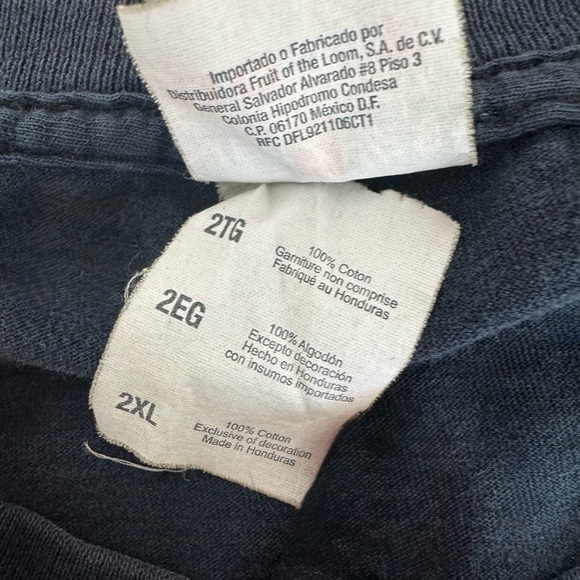 Vintage 1990’S KISS Destroyer Cropped Band Tee Rock Shirt 2XL Jerzees HiDensi-T - Picture 5 of 10